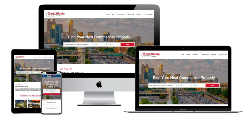 Web inmobiliaria responsive